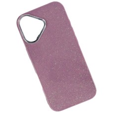 Чохол Apple iPhone 17, Color Glitter, Сливовий