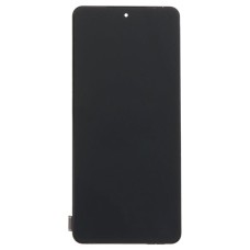 Дисплей Samsung M556 Galaxy M55 5G, (PRC), з сенсором, з рамкою, Чорний