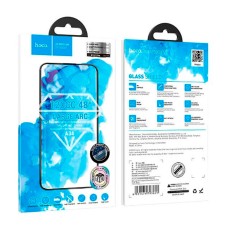 Захисне скло Apple iPhone 15 Plus, Hoco, 9D, Чорний