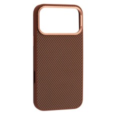 Чохол Apple iPhone 17 Pro, KEVLAR, MagSafe, Коричневий