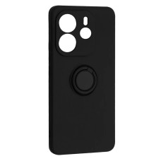 Чохол Xiaomi Redmi Note 14 5G, Ring Color, Чорний