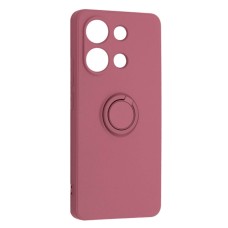 Чохол Xiaomi Redmi Note 14 5G, Ring Color, Cherry Purple, Фіолетовий