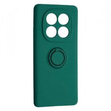 Чохол Xiaomi Redmi Note 14 Pro 4G, Ring Color, Army Green, Зелений