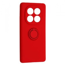 Чохол Xiaomi Poco X7, Redmi Note 14 Pro 5G, Ring Color, Червоний