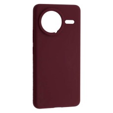 Чохол Xiaomi Poco F7 Pro, Original Soft Case, Marsala, Бордовий