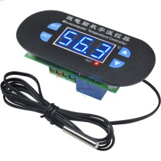 Терморегулятор W1308 Single LED 12V Blue