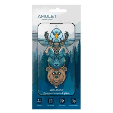 Захисне скло Samsung S721 Galaxy S24 FE, AMULET HD Antistatic, 2.5D, Чорний
