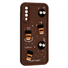 Чохол Samsung A307 Galaxy A30s, A505 Galaxy A50, HAPPY Cookie, Коричневий