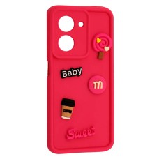 Чохол Xiaomi Poco C71, Redmi A5, HAPPY Cookie, Рожевий