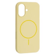 Чохол Apple iPhone 17, Air Beats, Custard, MagSafe, Жовтий