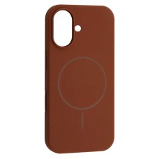 Чохол Apple iPhone 17, Air Beats, MagSafe, Коричневий