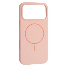 Чохол Apple iPhone 17 Pro Max, Air Beats, MagSafe, Рожевий