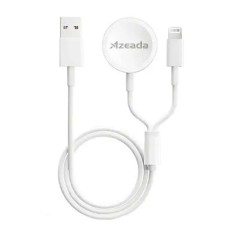 USB кабель Azeada PD-W14, Lightning, 1.0 м., Белый