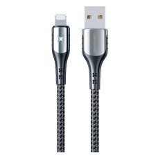 USB кабель WK WDC-164I Apple iPhone SE 2022, iPhone 14 Pro Max, iPhone 14 Plus, iPhone 14 Pro, iPhone 14, iPhone 13 Pro, iPhone 13 Mini, iPhone 13, iPhone 13 Pro Max, iPhone 12 Mini, iPhone 12 Pro Max, iPhone 12 Pro, Lightning, 1.0 м., Чорний