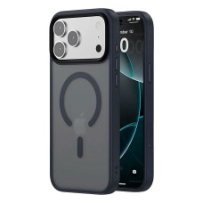 Чохол Apple iPhone 17 Pro, Epik Metal Buttons Colorful, MagSafe, Синій