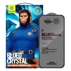 Захисне скло Apple iPhone 17, Blueo Crystal Anti-Scratch, Чорний