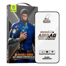 Захисне скло Apple iPhone 17 Air, Blueo Invisible, 3D, Чорний