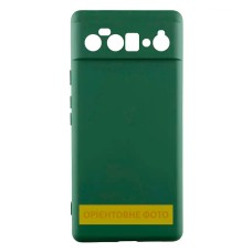 Чохол Google Pixel 9 Pro XL, GETMAN Liquid Silk, Dark Green, Зелений