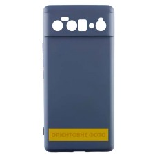 Чохол Google Pixel 9 Pro XL, GETMAN Liquid Silk, Midnight Blue, Синій
