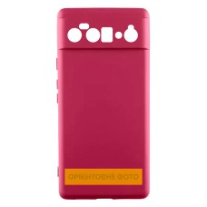 Чохол Tecno Spark Go 1, GETMAN Liquid Silk, Marsala, Бордовий