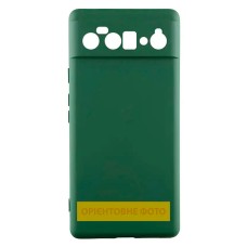 Чохол Tecno Spark Go 1, GETMAN Liquid Silk, Dark Green, Зелений