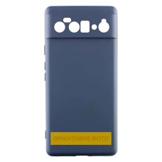 Чохол Tecno Spark Go 1, GETMAN Liquid Silk, Midnight Blue, Синій