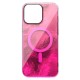 Чохол Apple iPhone 17, Shiny Mountain, MagSafe, Рожевий