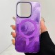 Чохол Apple iPhone 17, Shiny Mountain, MagSafe, Фіолетовий