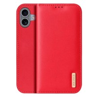 Чохол-книжка Apple iPhone 17, Dux Ducis Hivo, Червоний
