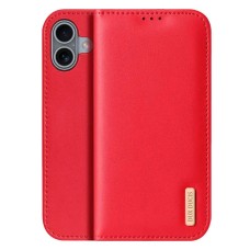 Чохол-книжка Apple iPhone 17, Dux Ducis Hivo, Червоний