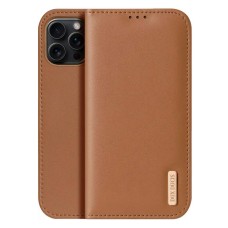 Чохол-книжка Apple iPhone 17 Pro Max, Dux Ducis Hivo, Коричневий
