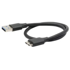 USB кабель CAB-USB-3.0 - USB-Micro-B, Micro-B, 0.5 м., Черный
