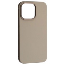 Чохол Apple iPhone 15 Pro, Dulero Metal Leather, MagSafe, Сірий