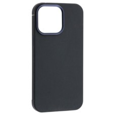 Чохол Apple iPhone 16 Pro, Dulero Metal Leather, MagSafe, Синій