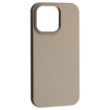 Чохол Apple iPhone 16 Pro, Dulero Metal Leather, MagSafe, Сірий