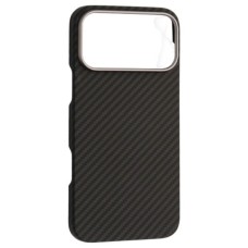 Чохол Apple iPhone 17 Pro Max, KEVLAR, MagSafe, Чорний