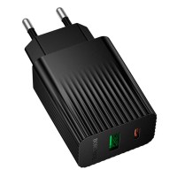 Сетевое зарядное устройство Borofone BAS76A Source, Черный