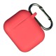 Чехол Apple AirPods 4, Hang Case, Crimson, Красный