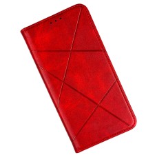 Чохол-книжка Xiaomi Poco C71, Redmi A5, Business Leather, Червоний
