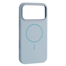 Чохол Apple iPhone 17 Pro Max, Air Beats Metal Camera, Sky Blue, MagSafe, Блакитний