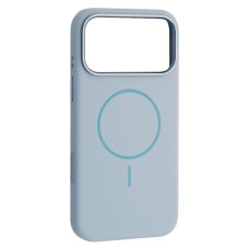 Чохол Apple iPhone 17 Pro, Air Beats Metal Camera, Sky Blue, MagSafe, Блакитний