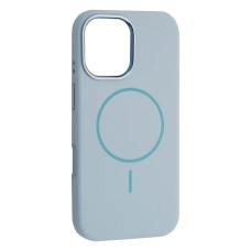 Чохол Apple iPhone 17, Air Beats Metal Camera, Sky Blue, MagSafe, Блакитний
