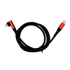 USB кабель Monoko UC415 Apple iPhone SE 2022, iPhone 14 Pro Max, iPhone 14 Plus, iPhone 14 Pro, iPhone 14, iPhone 13 Pro, iPhone 13 Mini, iPhone 13, iPhone 13 Pro Max, iPhone 12 Mini, iPhone 12 Pro Max, iPhone 12 Pro, Lightning, 1.0 м., Чорний