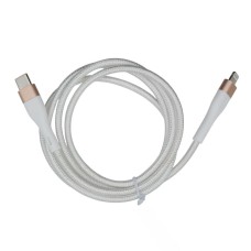 USB кабель Monoko UC425 Apple iPhone SE 2022, iPhone 14 Pro Max, iPhone 14 Plus, iPhone 14 Pro, iPhone 14, iPhone 13 Pro, iPhone 13 Mini, iPhone 13, iPhone 13 Pro Max, iPhone 12 Mini, iPhone 12 Pro Max, iPhone 12 Pro, Lightning, 1.0 м., Білий