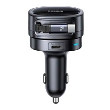 Автомобильное зарядное устройство Baseus C00069001121-00 PrimeTrip VR1, С кабелем, Type-C, Черный
