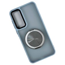 Чехол Samsung A065 Galaxy A06, Space Ring Matte, Ice Grey, Серый