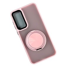 Чохол Xiaomi Poco X7, Redmi Note 14 Pro 5G, Space Ring Matte, Рожевий