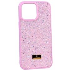Чехол Apple iPhone 11 Pro Max, Swarovski Diamonds, Розовый