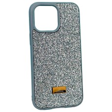 Чохол Apple iPhone 12 Pro Max, Swarovski Diamonds, Сірий