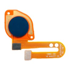 Шлейф Motorola XT2133 Moto G60s, зі сканером відбитка пальця, Синій